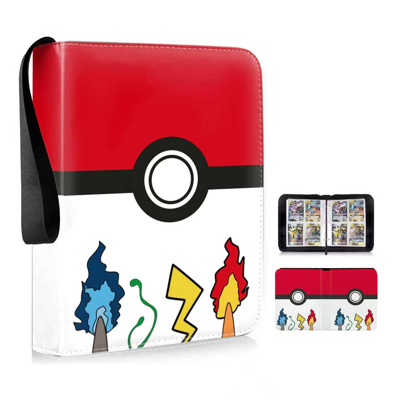 Pokemon Binder Card - STOKTA-- 400 ADET Albüm Klasörü Fotoğraf