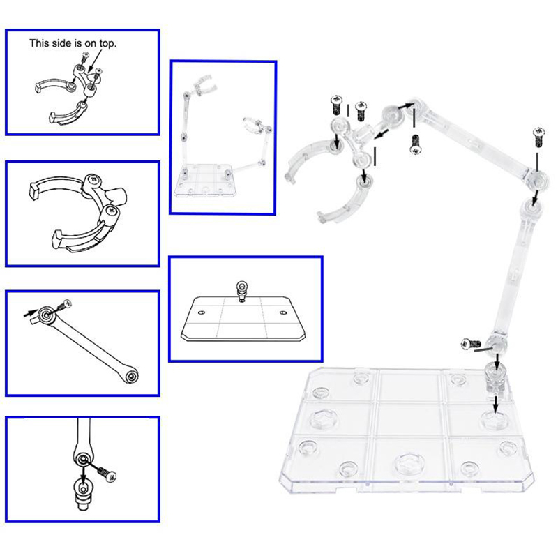 El yapımı HG modeli Robot dirs - Action Figure Stand incelemesi ve fiyatı