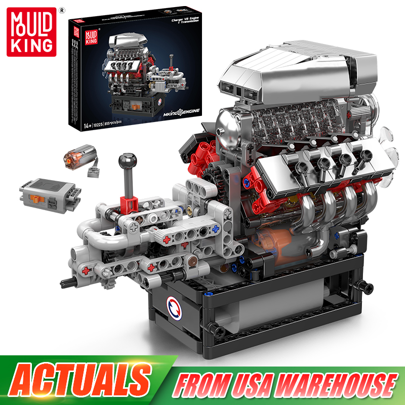 Mould King 10225 Teknik Motor  - Lego Set Technic incelemesi ve fiyatı