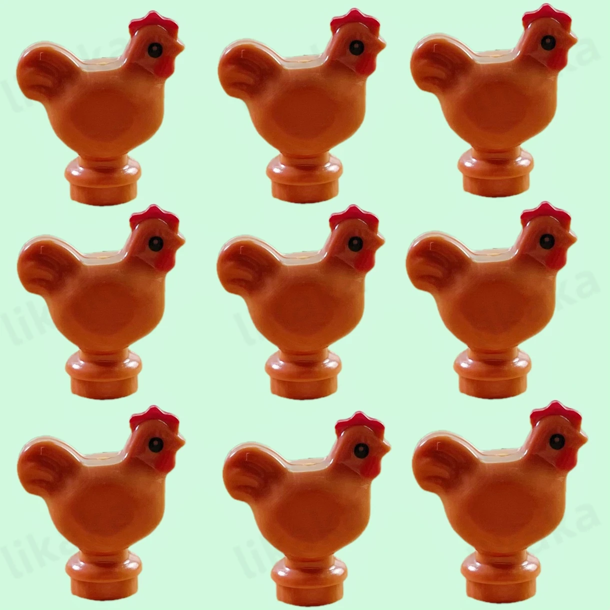 9 adet tavuklar Mini yapı taşl - Building Block Mini incelemesi ve fiyatı