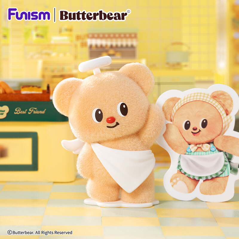 FUNISM Butterbear Mutlu Günler - Vinyl Figure Blank incelemesi ve fiyatı
